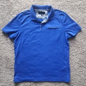 Banana Republic Men's Blue Polo Shirt